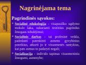 Socialinio darbo ir socialinės edukologijos reikšmė sėkmingai individo socializacijai 7 puslapis