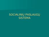 Socialinių paslaugų teikimo strategija 2007-2012 m. 5 puslapis