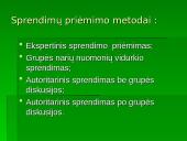 Sprendimų priėmimo procesas 6 puslapis