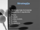 Strategija. Organizacijos misijos ir tikslų nustatymas 4 puslapis