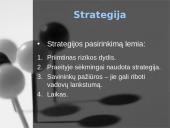Strategija. Organizacijos misijos ir tikslų nustatymas 6 puslapis