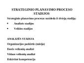 Strateginio planavimo esmė  11 puslapis