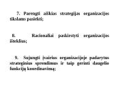 Strateginio planavimo esmė  9 puslapis