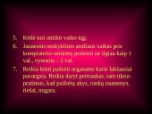 Sveikata ir darbas su kompiuteriu 9 puslapis