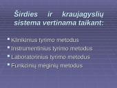 Širdies ir kraujagyslių sistemos funkcijos įvertinimas 3 puslapis