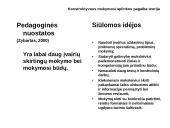 Šiuolaikinė mokymosi paradigma ir mokslinis jos pažinimas 11 puslapis