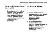 Šiuolaikinė mokymosi paradigma ir mokslinis jos pažinimas 13 puslapis