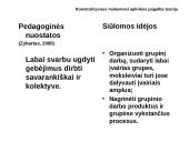 Šiuolaikinė mokymosi paradigma ir mokslinis jos pažinimas 15 puslapis