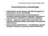 Šiuolaikinė mokymosi paradigma ir mokslinis jos pažinimas 9 puslapis