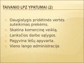 Taivanio laisvų ekonomikos zonų svarba, pasaulinių kompanijų egzistavimui 19 puslapis