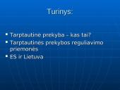 Tarptautinės prekybos reguliavimo priemonės ir jų efektyvumas 2 puslapis