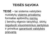 Teisės teorijos sąvoka 5 puslapis