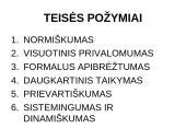 Teisės teorijos sąvoka 6 puslapis