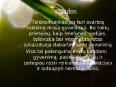 Telekomunikacijų reikšmė 15 puslapis