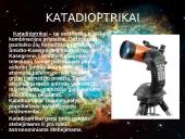 Teleskopai, jų sandara, tipai bei naudojimas 12 puslapis