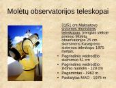 Teleskopai, jų sandara, tipai bei naudojimas 19 puslapis