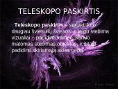 Teleskopai, jų sandara, tipai bei naudojimas 4 puslapis