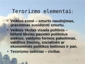 Terorizmo pavojus šiuolaikiniame globaliame pasaulyje 3 puslapis