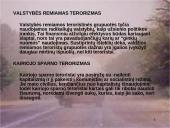 Terorizmo pavojus šiuolaikiniame globaliame pasaulyje 6 puslapis