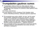 Trumpalaikių skolų įmonei apskaita 2 puslapis