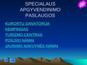 Turistų apgyvendinimo paslaugos 7 puslapis