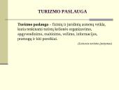 Turizmo paslaugos ir infrastruktūra 11 puslapis