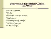 Turizmo paslaugos ir infrastruktūra 8 puslapis