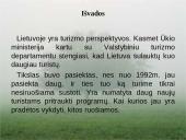 Turizmo perspektyvos Lietuvoje 11 puslapis