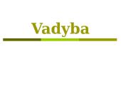 Vadybos mokslas, valdymas