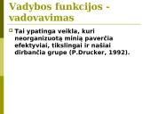 Vadybos mokslas, valdymas 17 puslapis