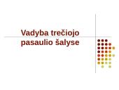 Vadyba trečiojo pasaulio šalyse