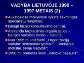 Vadybos vystymosi Lietuvoje eiga Sovietų Sąjungos ir nepriklausomos Lietuvos laikotarpiu 7 puslapis