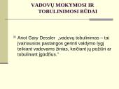 Vadovo kvalifikacijos kėlimas 8 puslapis