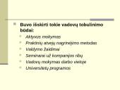 Vadovo kvalifikacijos kėlimas 9 puslapis