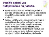 Valdžia ir politika 2 puslapis