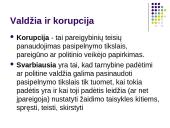 Valdžia ir politika 8 puslapis