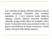 Valstybės iždas ir valstybės rezervas 15 puslapis