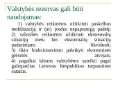 Valstybės iždas ir valstybės rezervas 17 puslapis