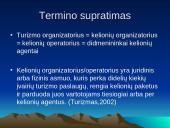 Valstybinis turizmo veiklos reguliavimas 8 puslapis