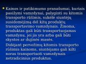 Vamzdynų transportas. Privalumai ir trūkumai 7 puslapis
