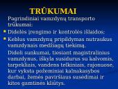 Vamzdynų transportas. Privalumai ir trūkumai 8 puslapis