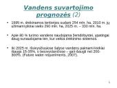 Vandens suvartojimo  istorija ir prognozės 11 puslapis