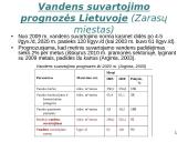 Vandens suvartojimo  istorija ir prognozės 13 puslapis