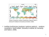 Vandens suvartojimo  istorija ir prognozės 9 puslapis