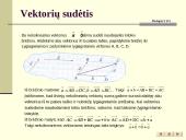 Vektoriai bei jų veiksmai 11 puslapis