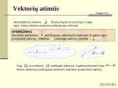 Vektoriai bei jų veiksmai 12 puslapis