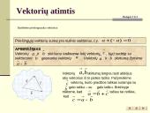 Vektoriai bei jų veiksmai 13 puslapis