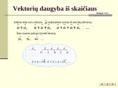 Vektoriai bei jų veiksmai 15 puslapis