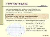 Vektoriai bei jų veiksmai 6 puslapis