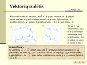 Vektoriai bei jų veiksmai 7 puslapis